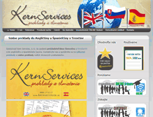 Tablet Screenshot of kernservices.com